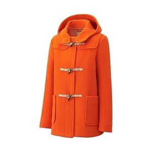Orange winter coat